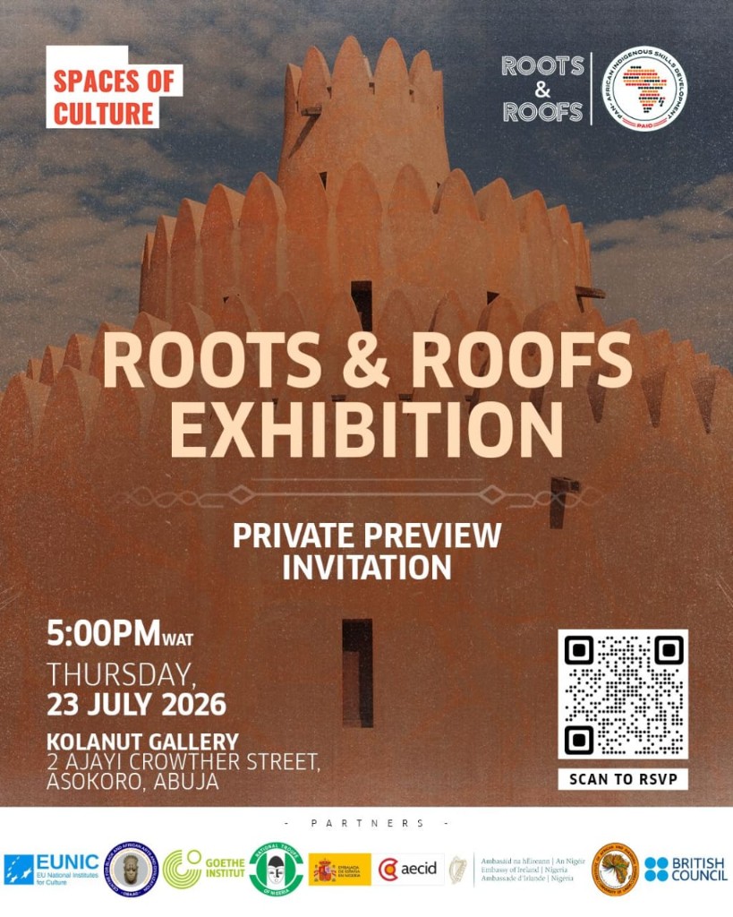 Roots & Roofs Exhibition Private Preview at KolaNut Gallery, Asokoro, Abuja