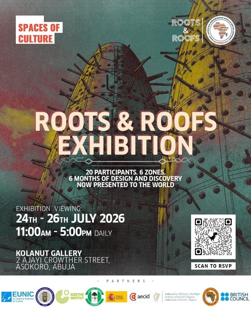 Roots & Roofs Exhibition Viewing at KolaNut Gallery, Asokoro, Abuja